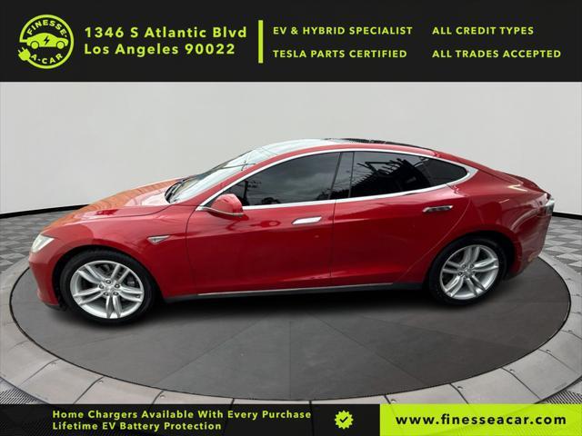 used 2014 Tesla Model S car, priced at $10,999