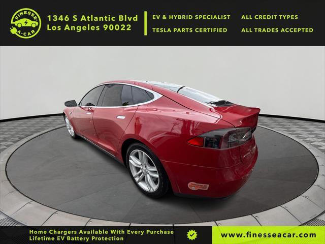 used 2014 Tesla Model S car, priced at $10,999