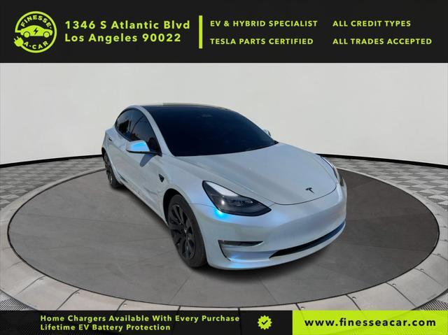 used 2022 Tesla Model 3 car, priced at $25,999