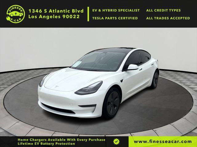 used 2022 Tesla Model 3 car, priced at $24,593