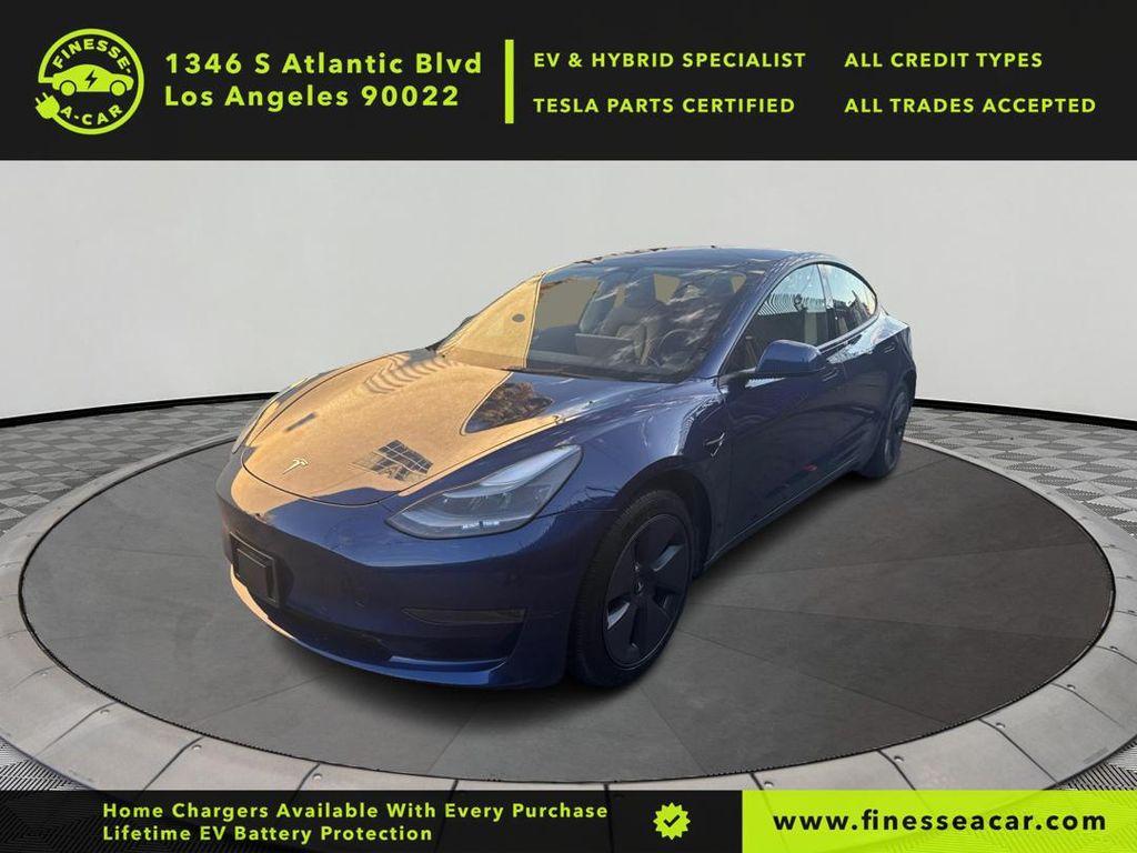 used 2022 Tesla Model 3 car, priced at $23,999