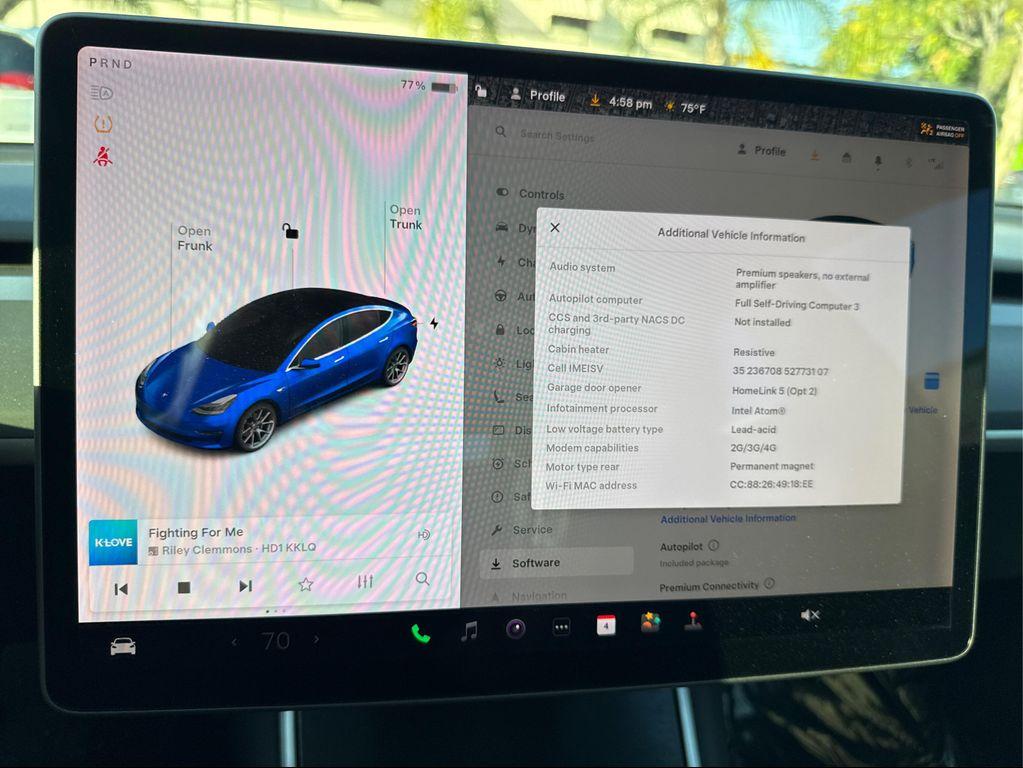 used 2020 Tesla Model 3 car, priced at $19,499