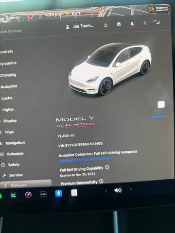 used 2021 Tesla Model Y car, priced at $24,999