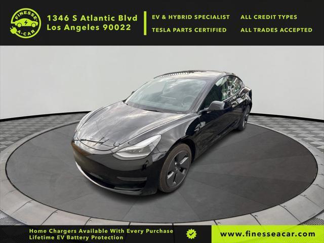 used 2022 Tesla Model 3 car, priced at $20,999