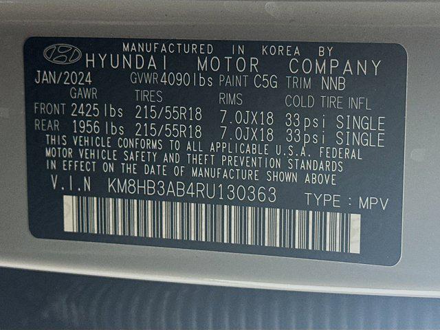 used 2024 Hyundai Kona car, priced at $20,997