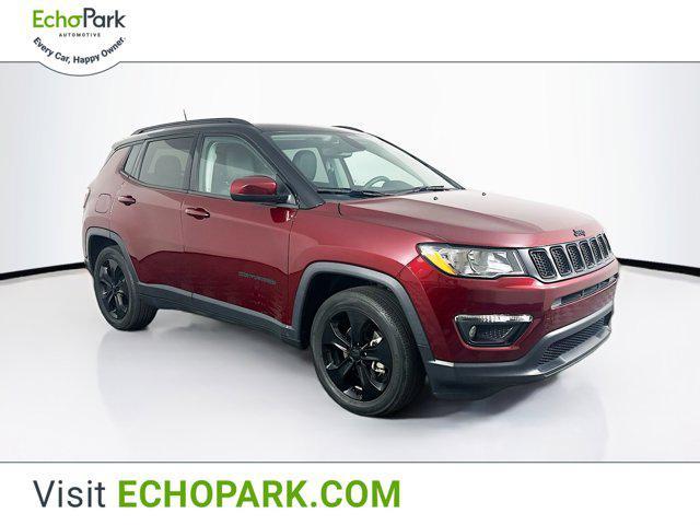 used 2021 Jeep Compass car, priced at $16,989