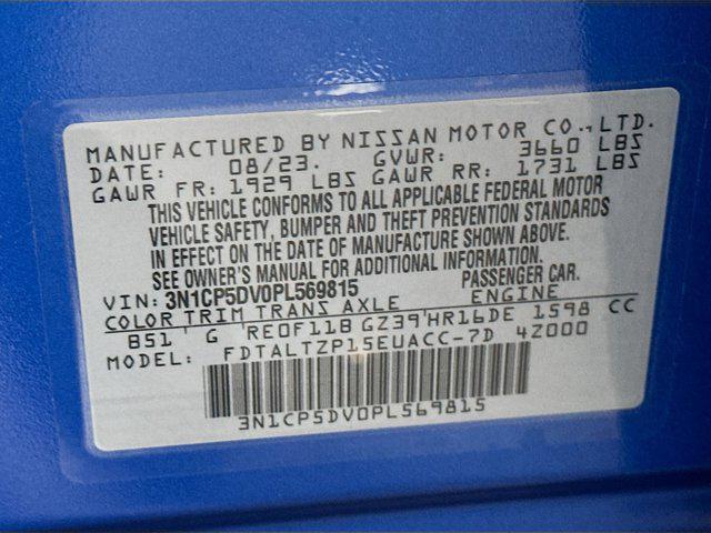 used 2023 Nissan Kicks car, priced at $18,287