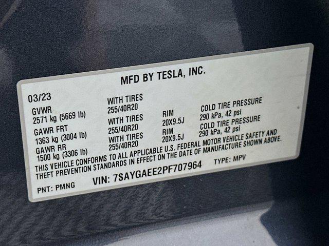 used 2023 Tesla Model Y car, priced at $31,997