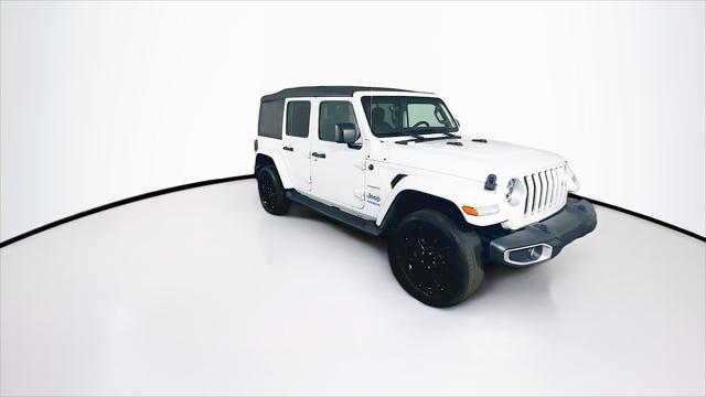 used 2021 Jeep Wrangler Unlimited 4xe car, priced at $27,589