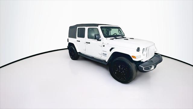 used 2021 Jeep Wrangler Unlimited 4xe car, priced at $27,589