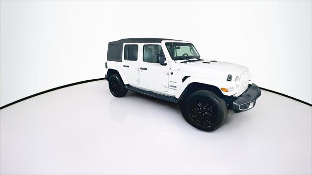 used 2021 Jeep Wrangler Unlimited 4xe car, priced at $27,589