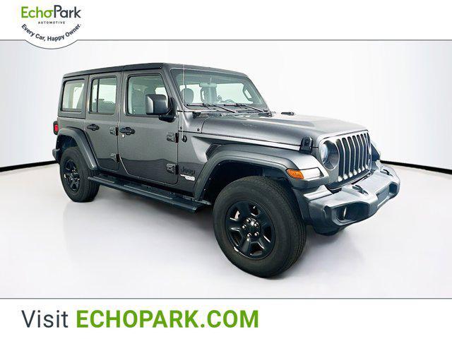 used 2021 Jeep Wrangler Unlimited car, priced at $27,697