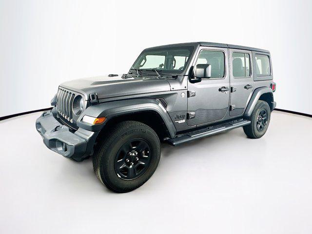 used 2021 Jeep Wrangler Unlimited car, priced at $27,697