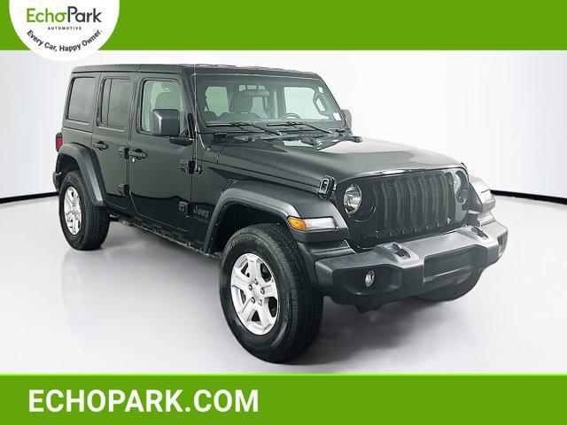 used 2022 Jeep Wrangler Unlimited car, priced at $32,989