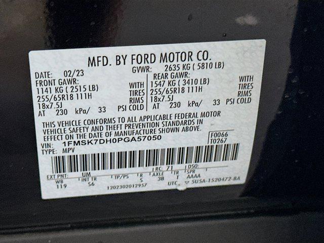 used 2023 Ford Explorer car, priced at $26,497
