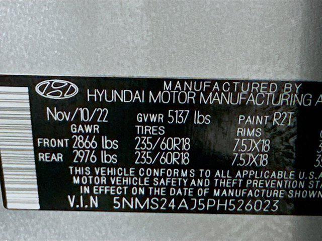 used 2023 Hyundai Santa Fe car, priced at $21,789