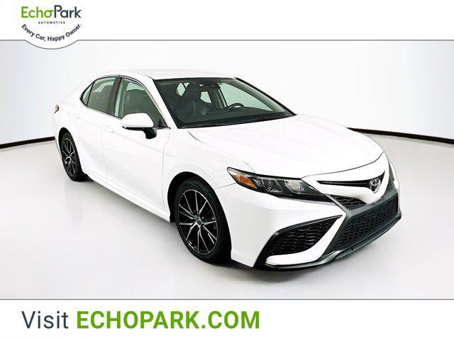 used 2021 Toyota Camry car, priced at $21,389