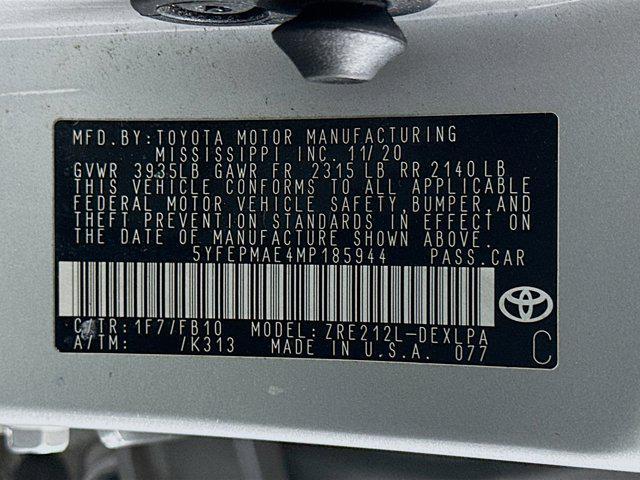 used 2021 Toyota Corolla car, priced at $17,189