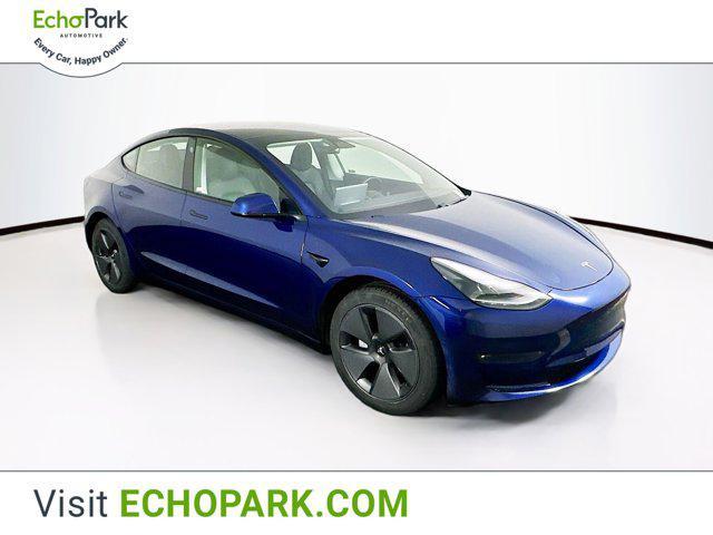 used 2021 Tesla Model 3 car, priced at $26,197