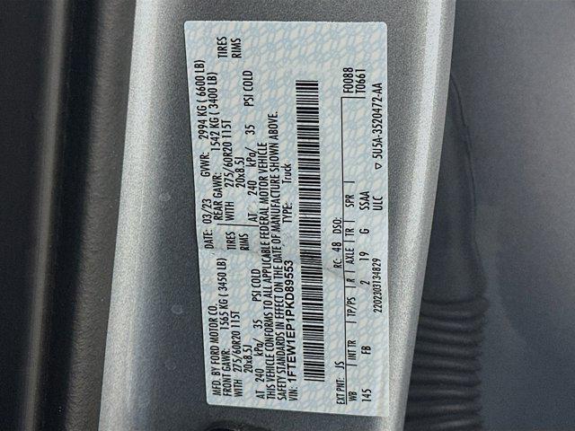 used 2023 Ford F-150 car, priced at $38,487