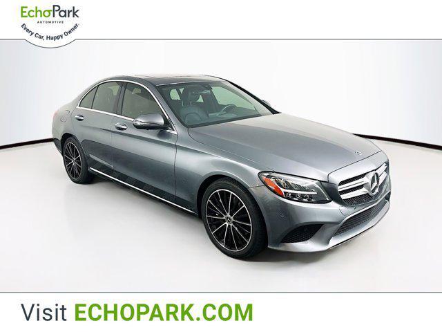 used 2021 Mercedes-Benz C-Class car, priced at $26,797