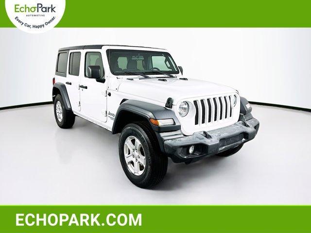 used 2020 Jeep Wrangler Unlimited car, priced at $29,189
