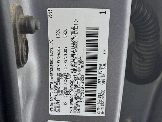 used 2015 Toyota Tundra car, priced at $12,487