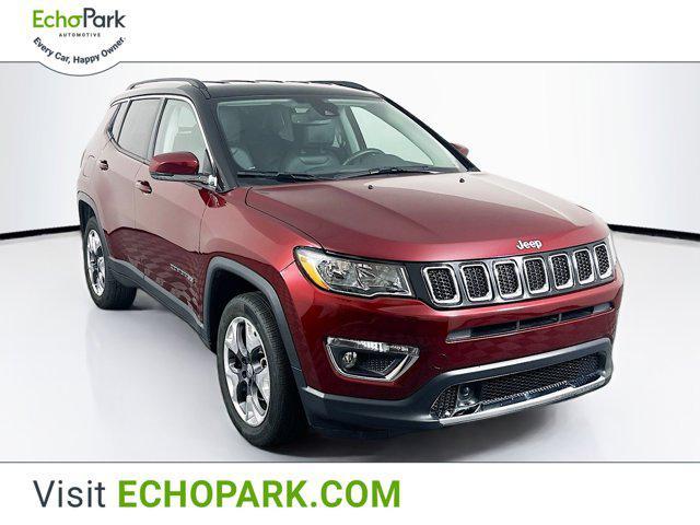 used 2021 Jeep Compass car, priced at $20,489