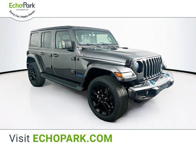 used 2021 Jeep Wrangler Unlimited 4xe car, priced at $29,597