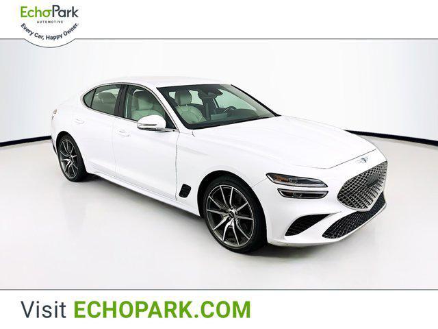 used 2023 Genesis G70 car, priced at $24,597