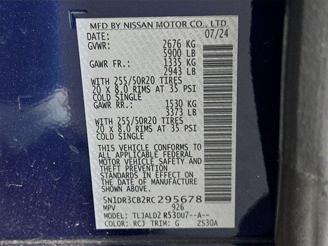 used 2024 Nissan Pathfinder car, priced at $31,987