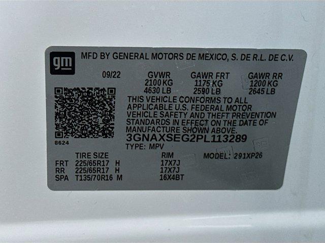 used 2023 Chevrolet Equinox car, priced at $18,997