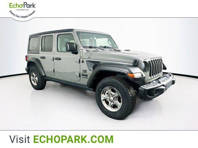 used 2021 Jeep Wrangler Unlimited car, priced at $28,897