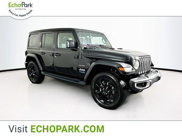 used 2021 Jeep Wrangler Unlimited 4xe car, priced at $27,499