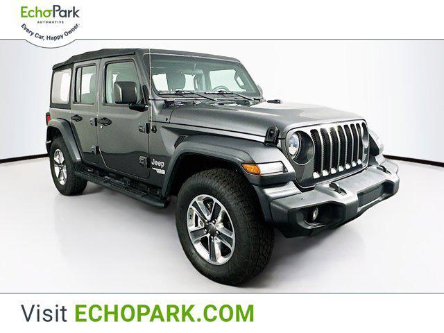 used 2018 Jeep Wrangler Unlimited car, priced at $23,997