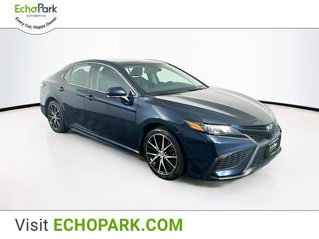 used 2021 Toyota Camry car, priced at $21,989