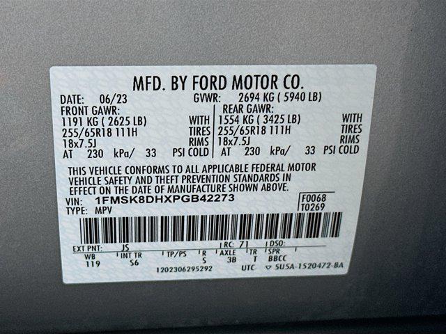 used 2023 Ford Explorer car, priced at $28,997