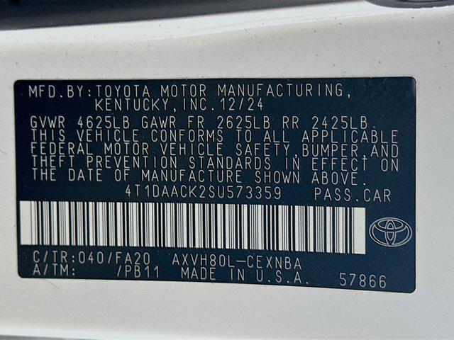 used 2025 Toyota Camry car, priced at $25,697