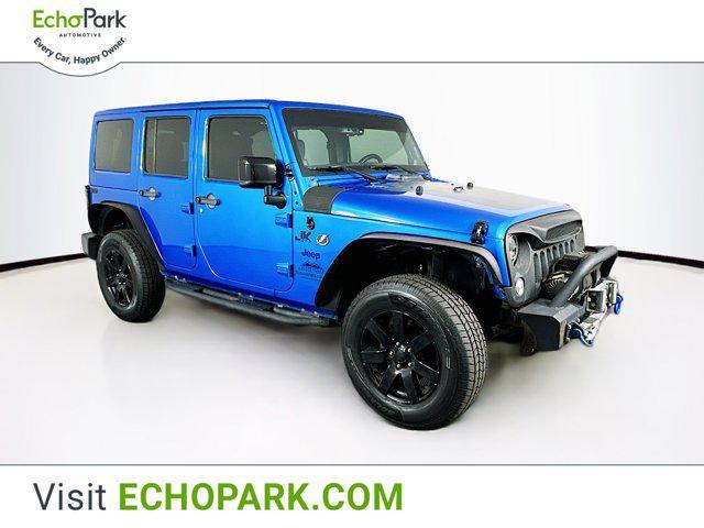 used 2014 Jeep Wrangler Unlimited car, priced at $14,799