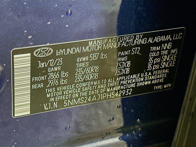 used 2023 Hyundai Santa Fe car, priced at $18,697
