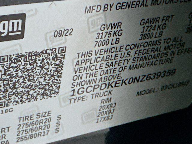 used 2022 Chevrolet Silverado 1500 car, priced at $32,587