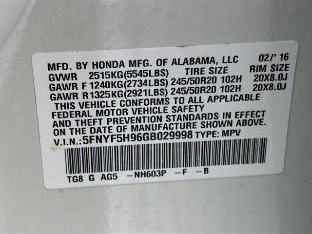 used 2016 Honda Pilot car, priced at $11,799