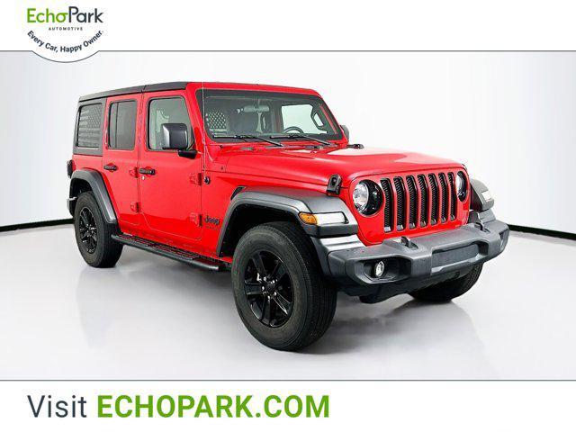 used 2020 Jeep Wrangler Unlimited car, priced at $28,339