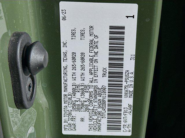 used 2023 Toyota Tundra car, priced at $41,487