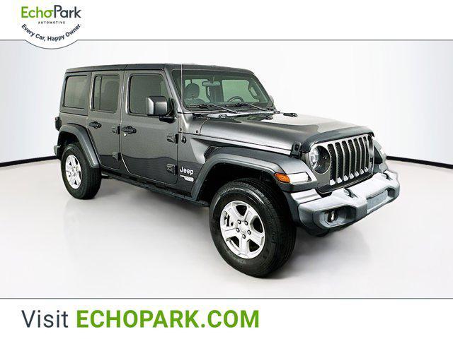 used 2021 Jeep Wrangler Unlimited car, priced at $30,439