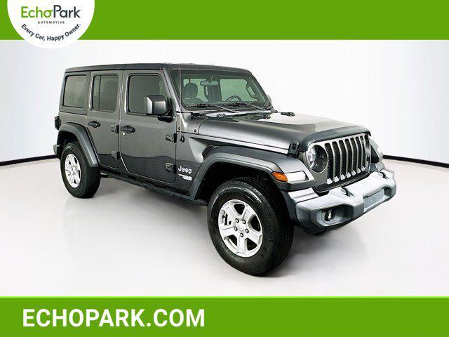 used 2021 Jeep Wrangler Unlimited car, priced at $32,189