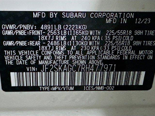 used 2024 Subaru Forester car, priced at $28,889