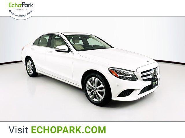 used 2021 Mercedes-Benz C-Class car, priced at $26,989