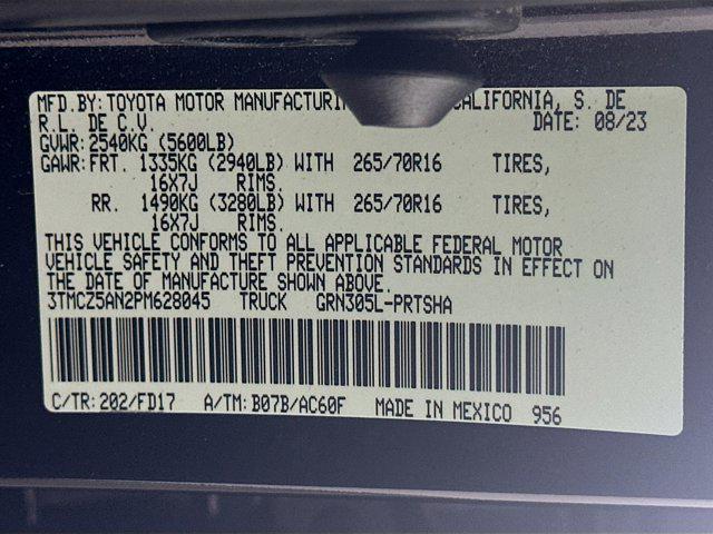 used 2023 Toyota Tacoma car, priced at $37,197