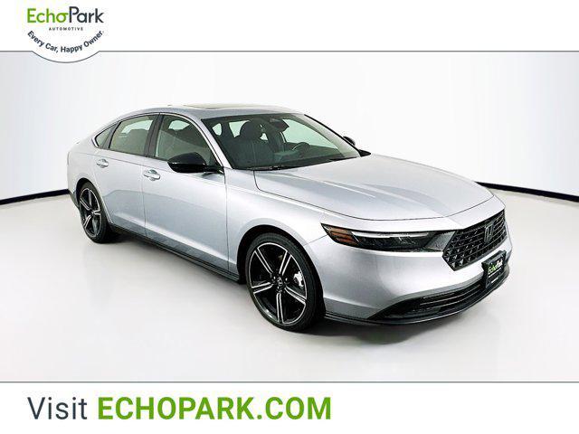 used 2024 Honda Accord Hybrid car, priced at $26,489